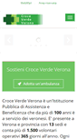 Mobile Screenshot of croceverdeverona.org